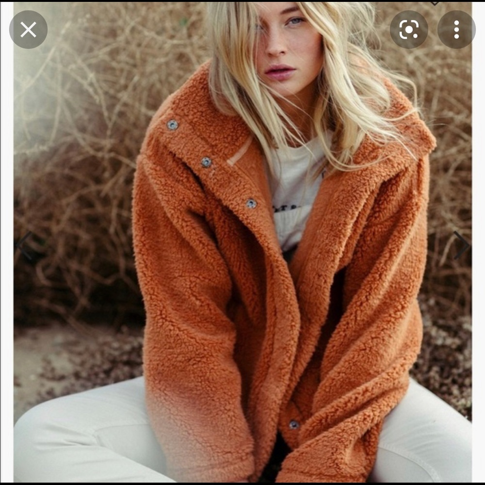 Billabong bear Sherpa coat